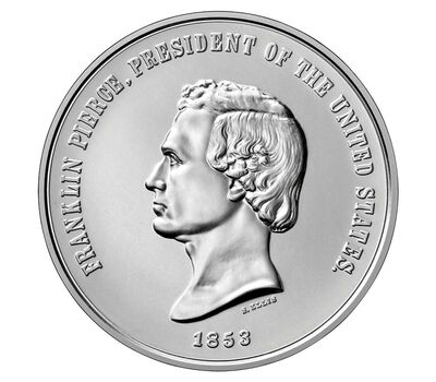 Franklin Pierce Presidential Silver Medal