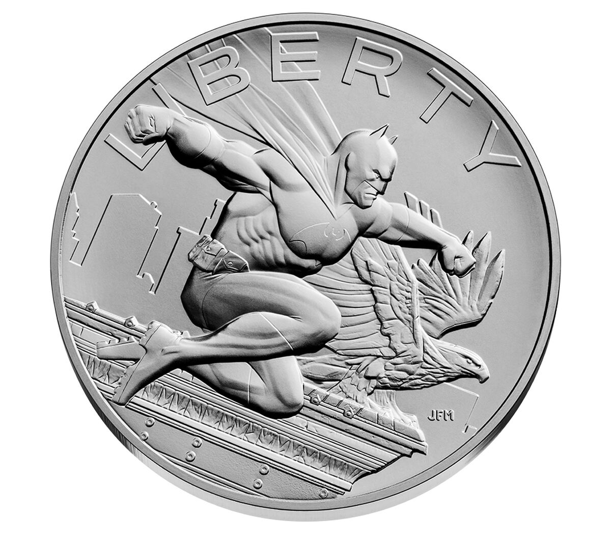 Comic Art One Ounce Silver Medal &ndash; Batman&trade;, , hi-res image number 4.0