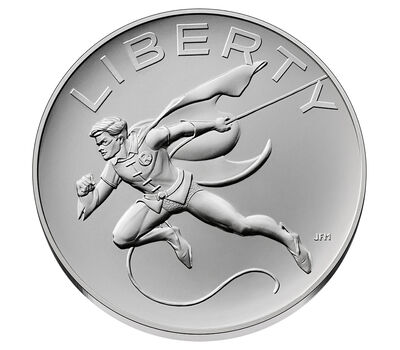 Comic Art One Ounce Silver Medal &ndash; Robin&trade;