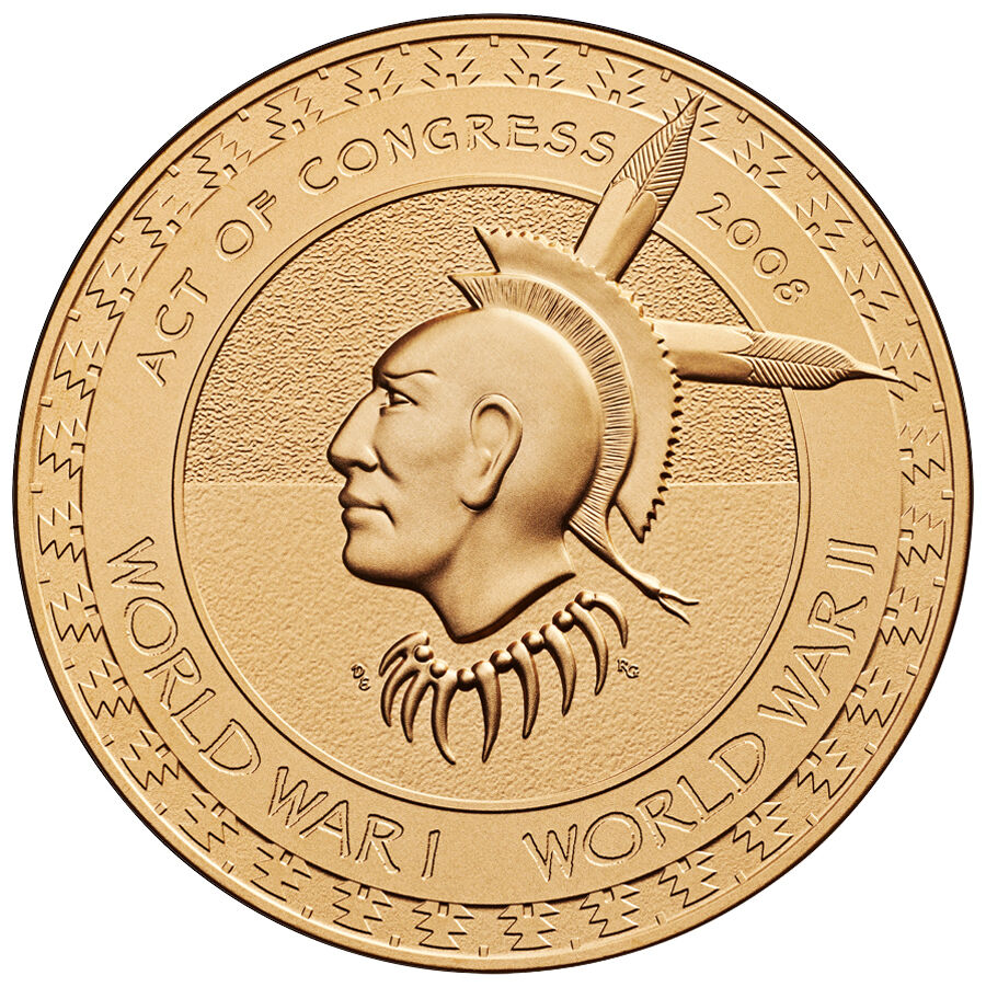 Meskwaki Nation Code Talkers Bronze Medal | US Mint