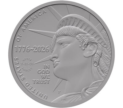 Semiquincentennial Half Dollar 2026 Rolls and Bags - 9/11 Enduring Liberty
