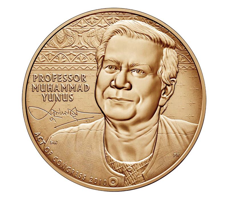 Professor Muhammad Yunus Bronze Medal