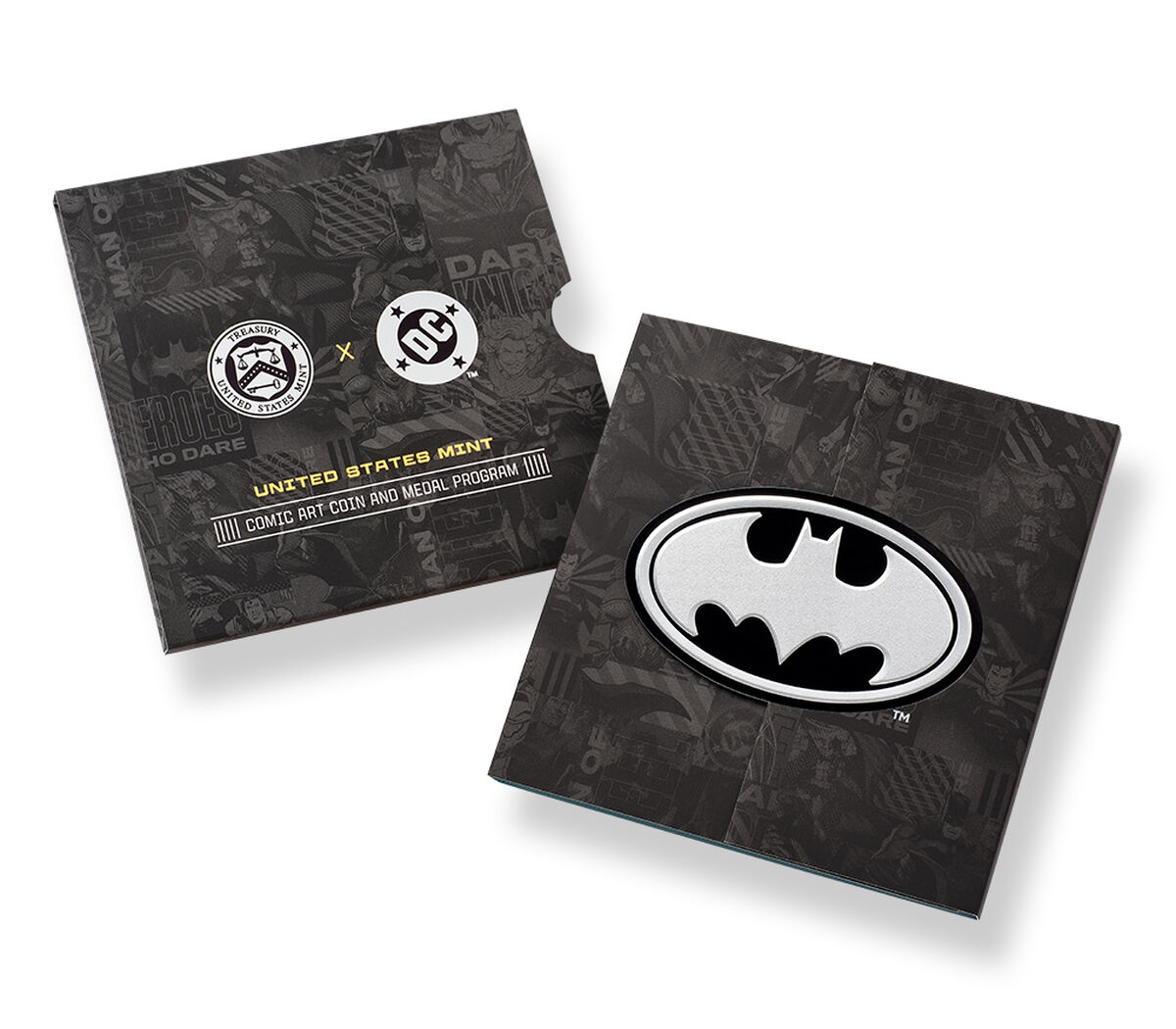 Comic Art One Ounce Silver Medal &ndash; Batman&trade;, , hi-res image number 8.0