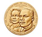 Dr. Martin Luther King, Jr. and Coretta Scott King Bronze Medal