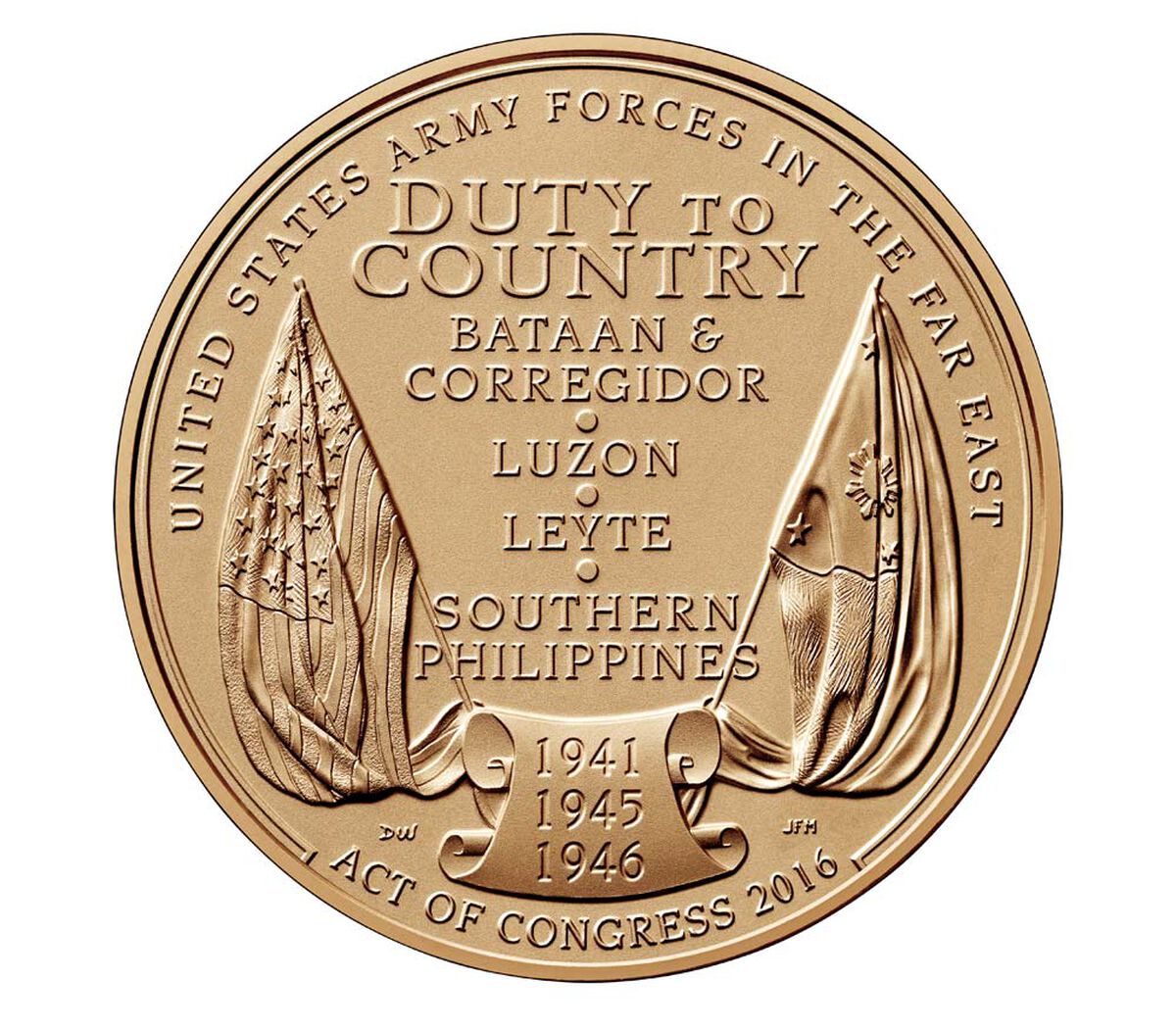 Filipino Veterans of World War II Bronze Medal image number 2.0