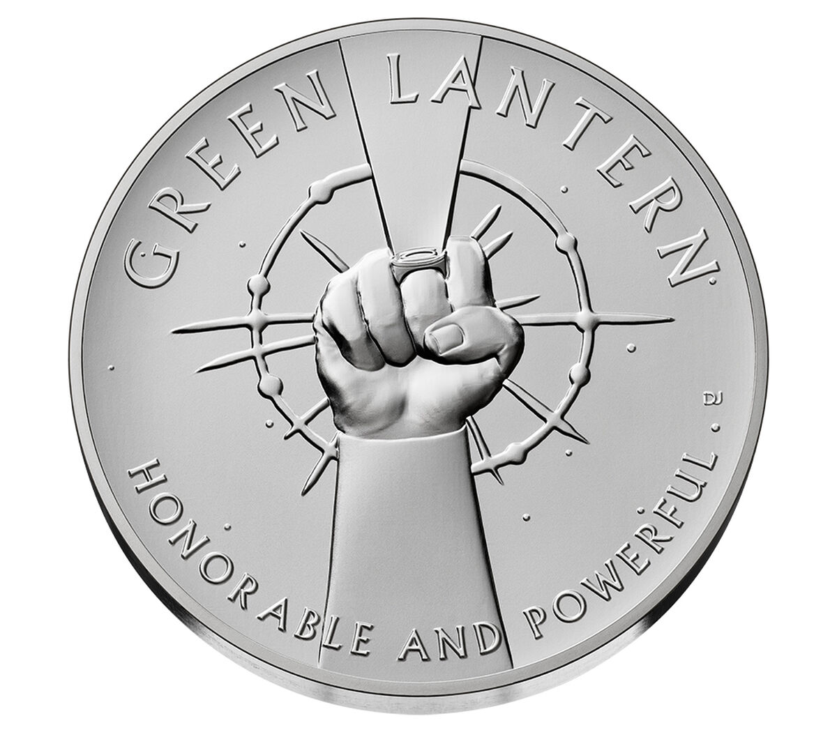 Comic Art 2.5 Ounce Silver Medal &ndash; Green Lantern&trade;, , hi-res image number 2.0