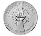 Comic Art 2.5 Ounce Silver Medal &ndash; Green Lantern&trade;, , hi-res