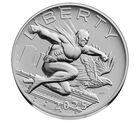 Comic Art 2.5 Ounce Silver Medal &ndash; Batman&trade;, , hi-res