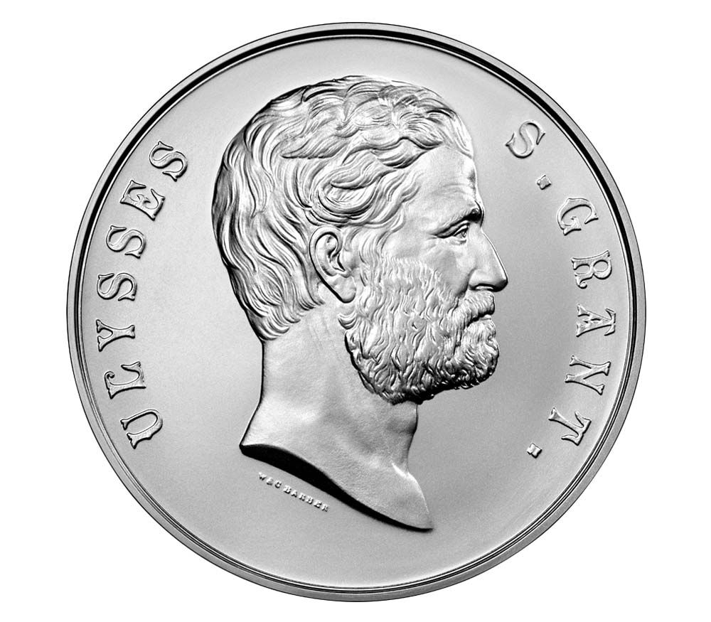 Ulysses S. Grant Presidential Silver Medal | US Mint
