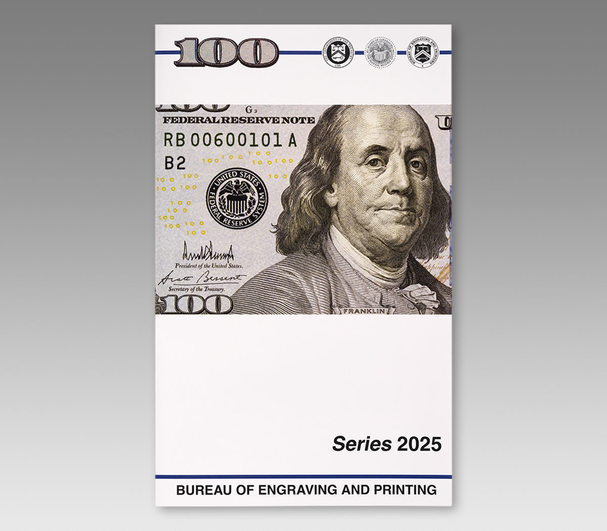 $100 &ndash; 4 Note Sheet (New York) Series 2025, , hi-res image number 6.0
