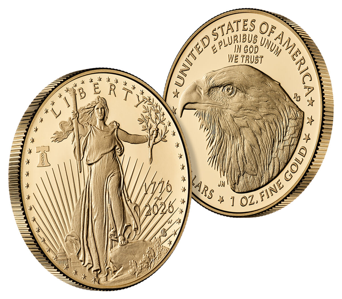 American Eagle 2026 One Ounce Gold Proof Coin, , hi-res image number 1.0