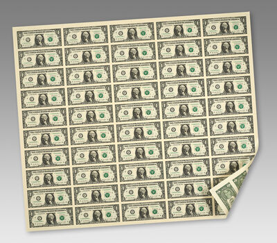 $1 &ndash; 50 Note Sheet (Atlanta) Series 2021