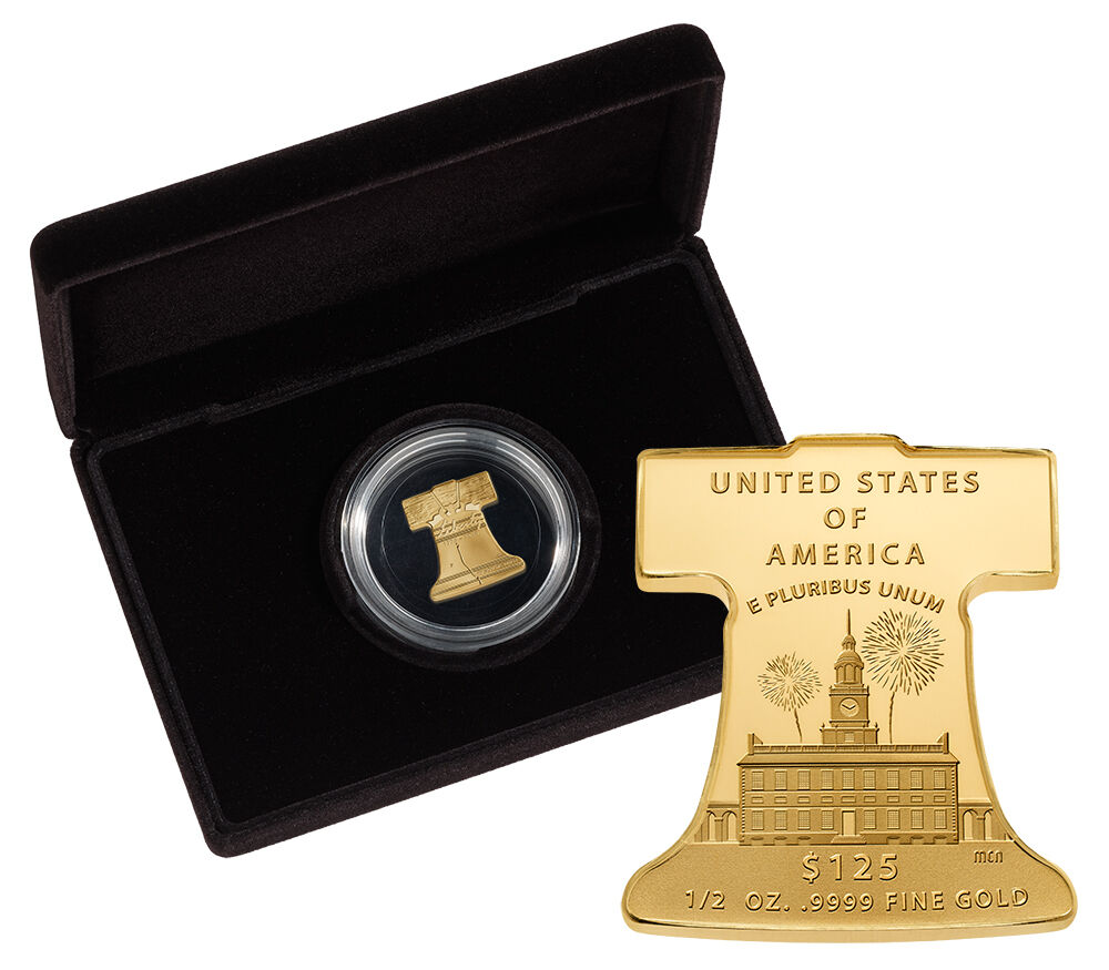Freedom Ringing – Liberty Bell One-Half Ounce Gold Coin | U.S. Mint