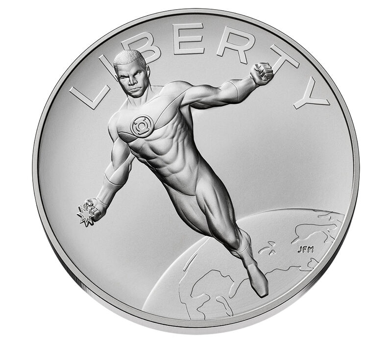 Comic Art One Ounce Silver Medal – Green Lantern™