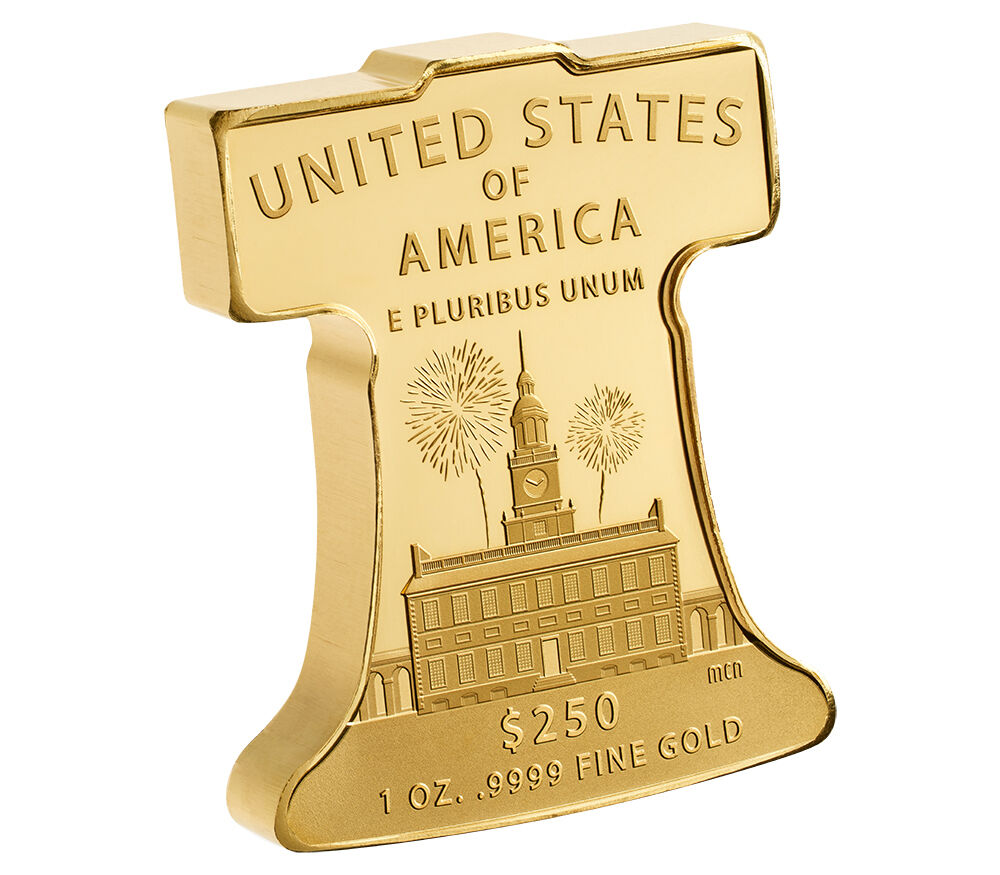 Freedom Ringing – Liberty Bell One Ounce Gold Coin | U.S. Mint
