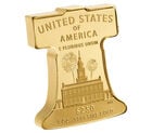 Freedom Ringing &ndash; Liberty Bell One Ounce Gold Coin, , hi-res