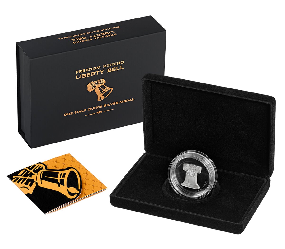 Freedom Ringing &ndash; Liberty Bell One-Half Ounce Silver Medal, , hi-res image number 3.0