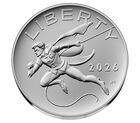 Comic Art 2.5 Ounce Silver Medal &ndash; Robin&trade;, , hi-res