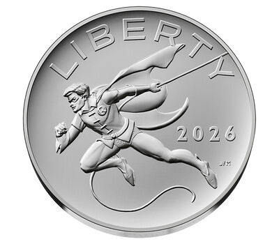 Comic Art 2.5 Ounce Silver Medal &ndash; Robin&trade;