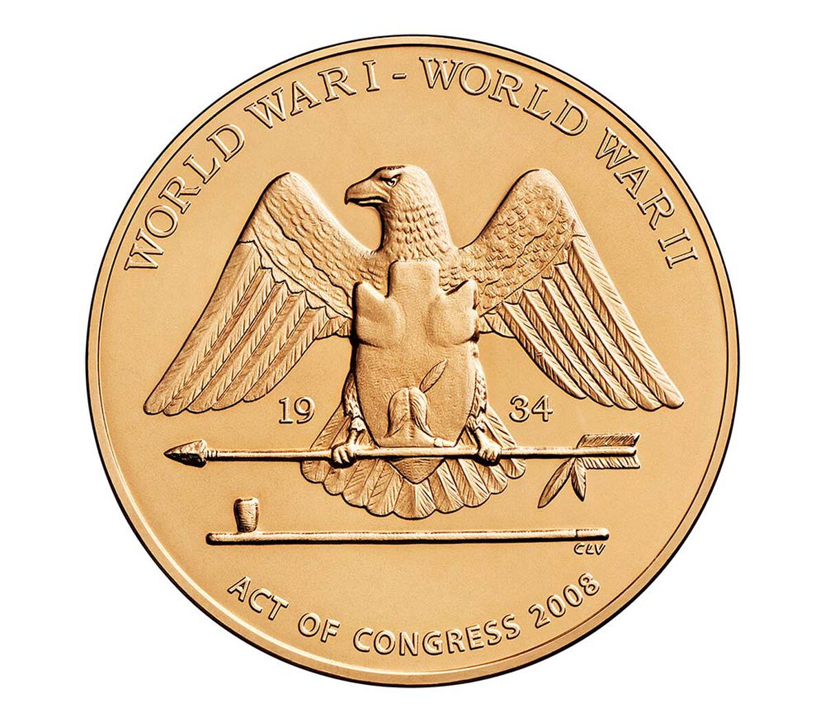 Santee Sioux Code Talkers Bronze Medal image number 2.0