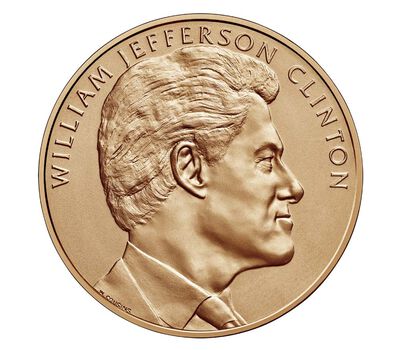 William J. Clinton (Second Term) Bronze Medal