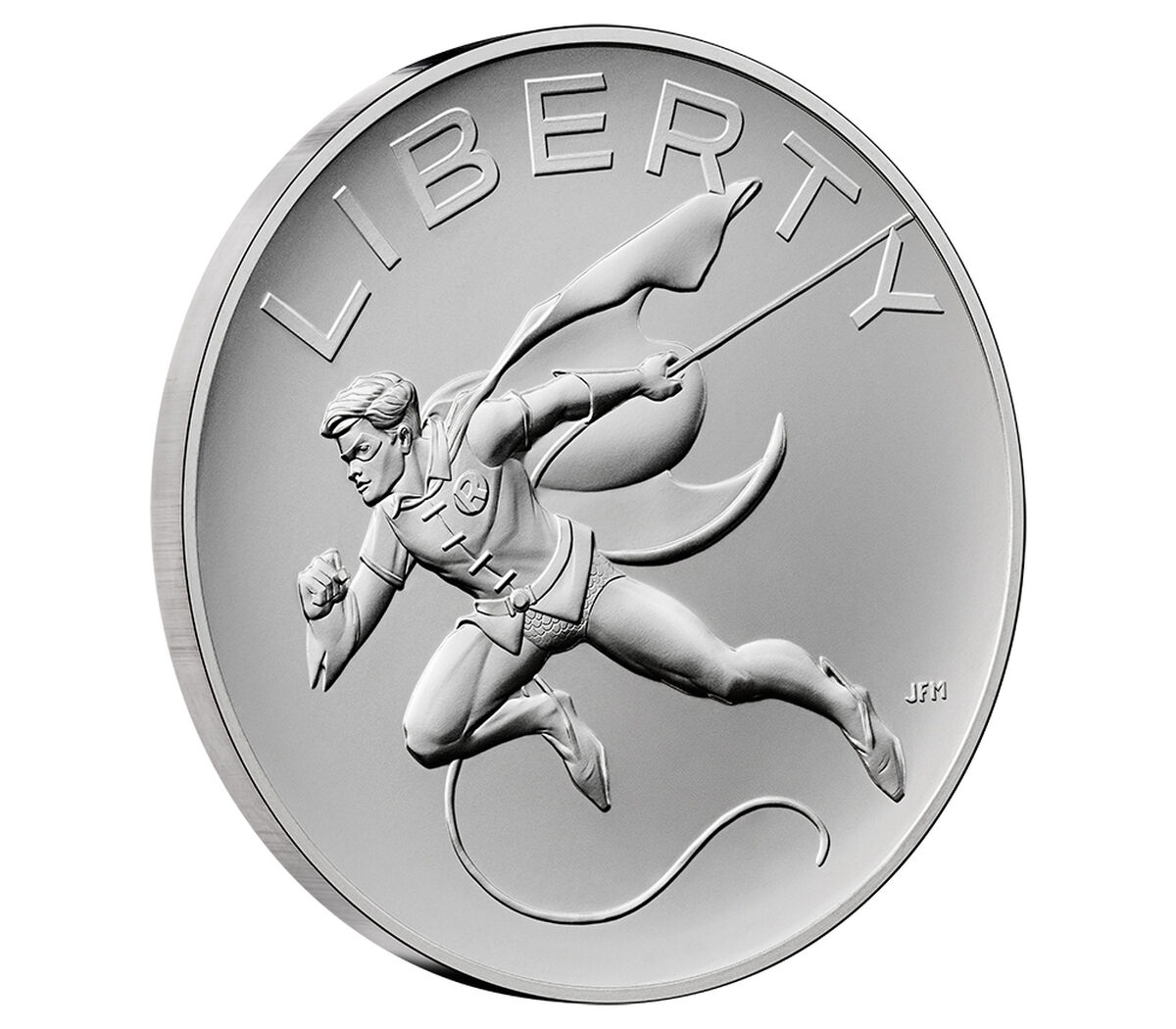 Comic Art One Ounce Silver Medal &ndash; Robin&trade;, , hi-res image number 3.0