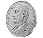 Warren G. Harding Presidential Silver Medal, , hi-res