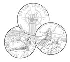 Comic Art Three Medal Set, 2026 Super Heroes, , hi-res