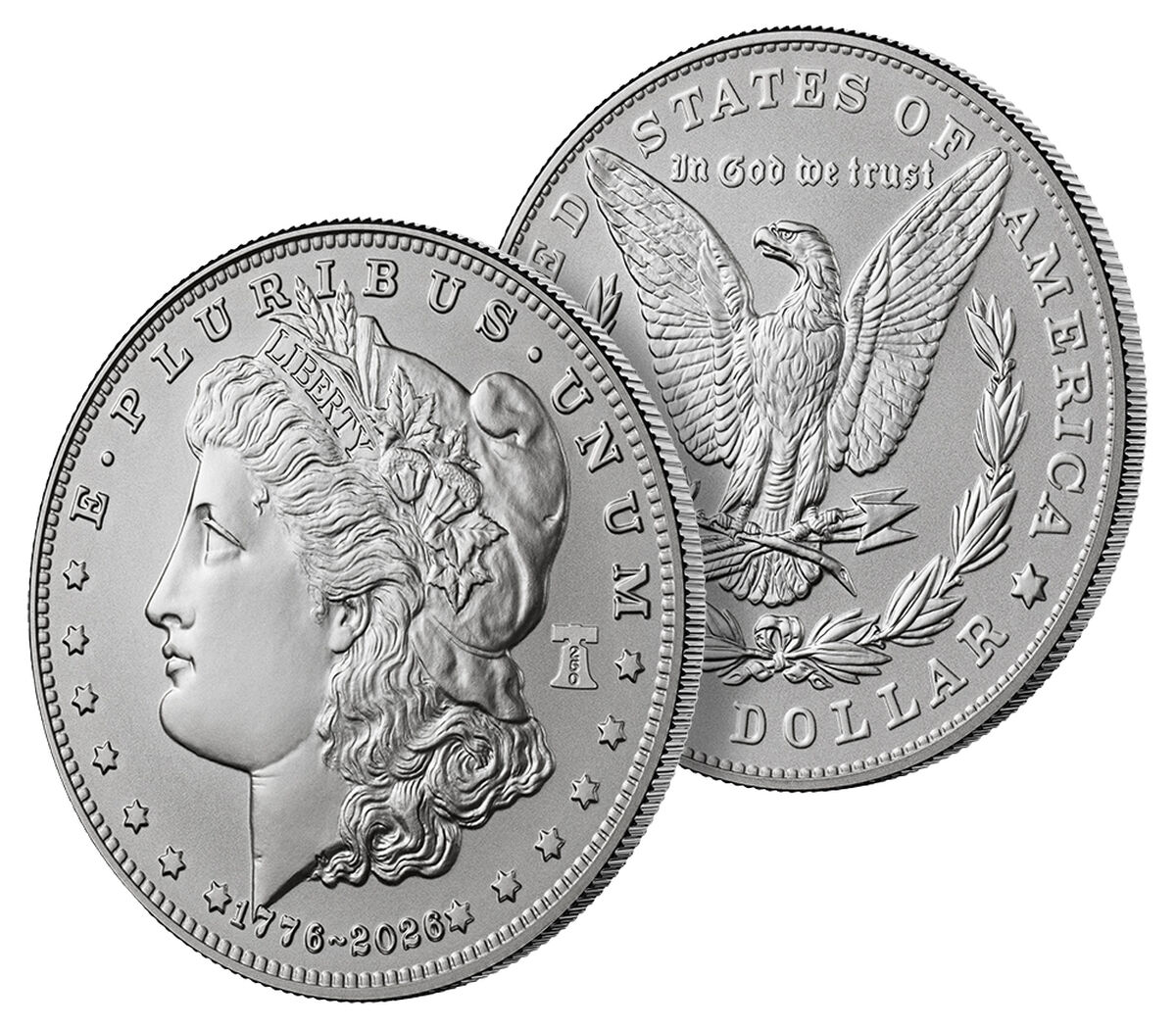 Morgan Silver Dollar 2026 Enhanced Uncirculated Coin, , hi-res image number 5.0