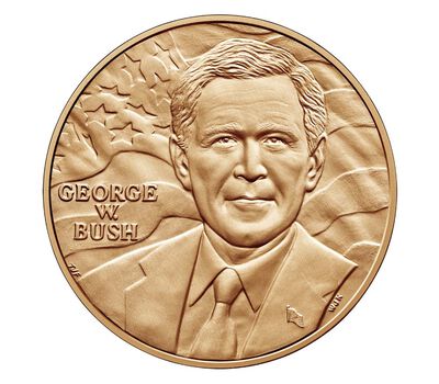 George W. Bush (First Term) Bronze Medal