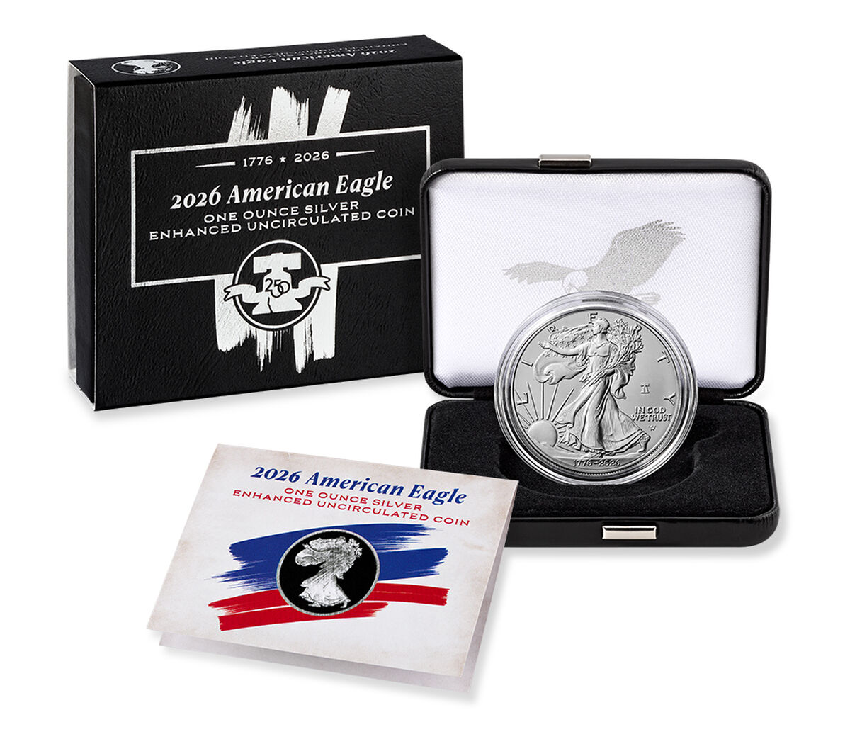 American Eagle Silver One Ounce Uncirculated Coin Subscription, , hi-res image number 1.0