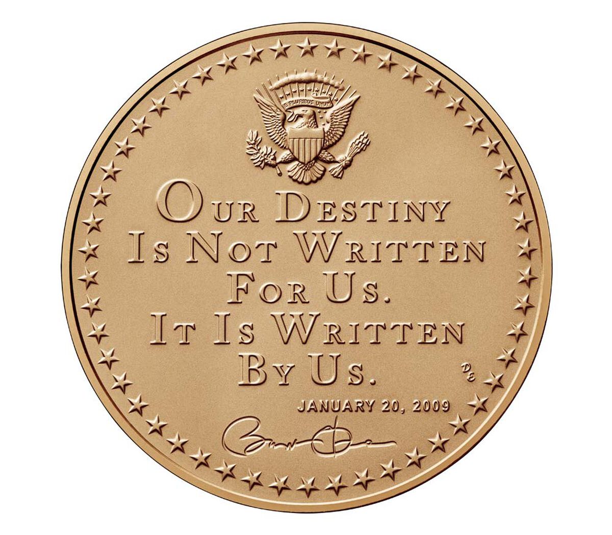 Barack Obama (First Term) Bronze Medal image number 2.0