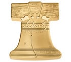 Freedom Ringing &ndash; Liberty Bell One Ounce Gold Coin, , hi-res