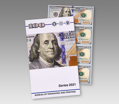 $100 &ndash; 4 Note Sheet San Francisco (L)