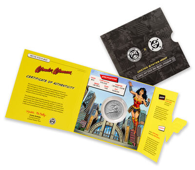 Comic Art One Ounce Silver Medal &ndash; Wonder Woman&trade;