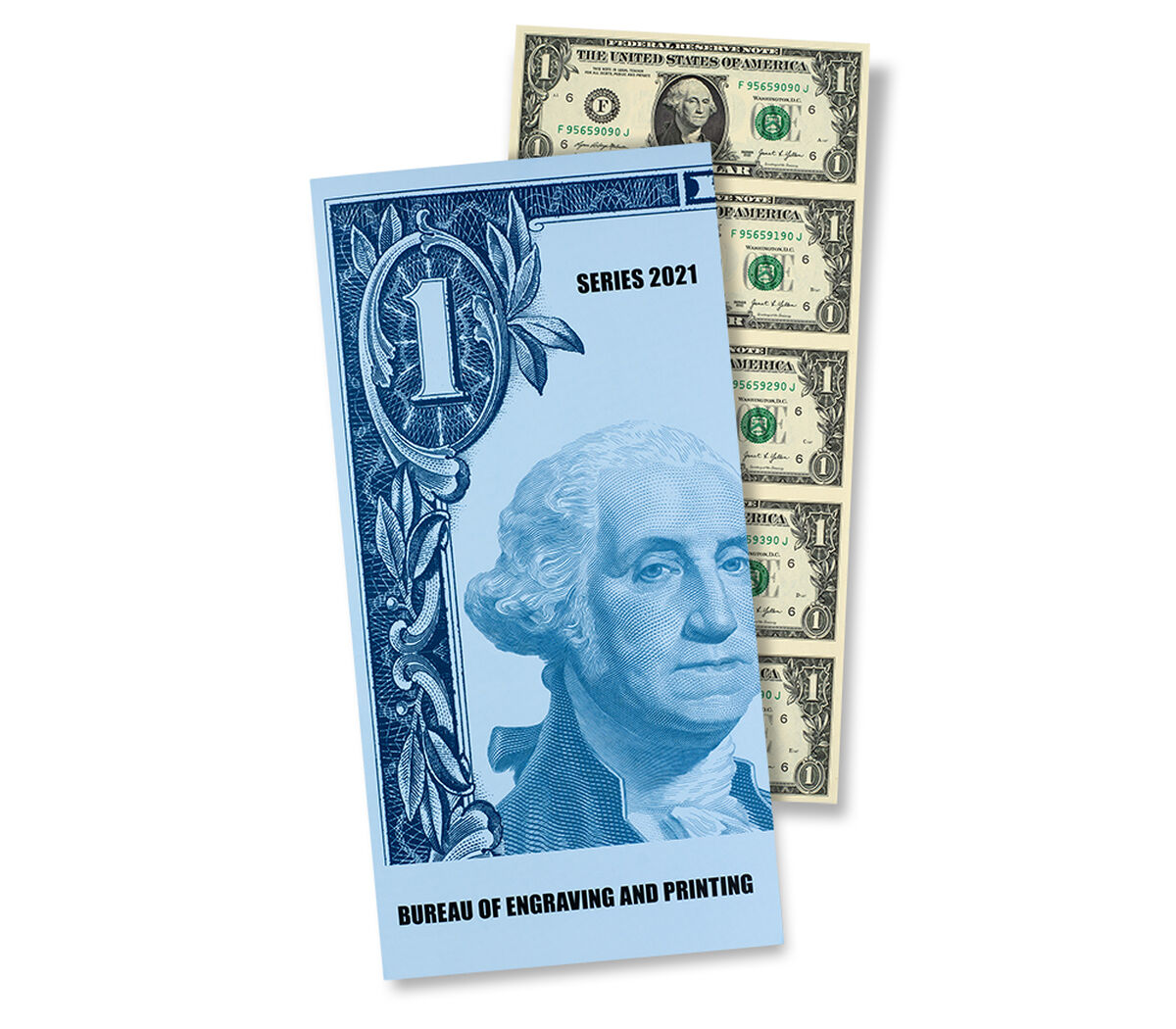 $1 &ndash; 5 Note Sheet (Atlanta) Series 2021, , hi-res image number 2.0