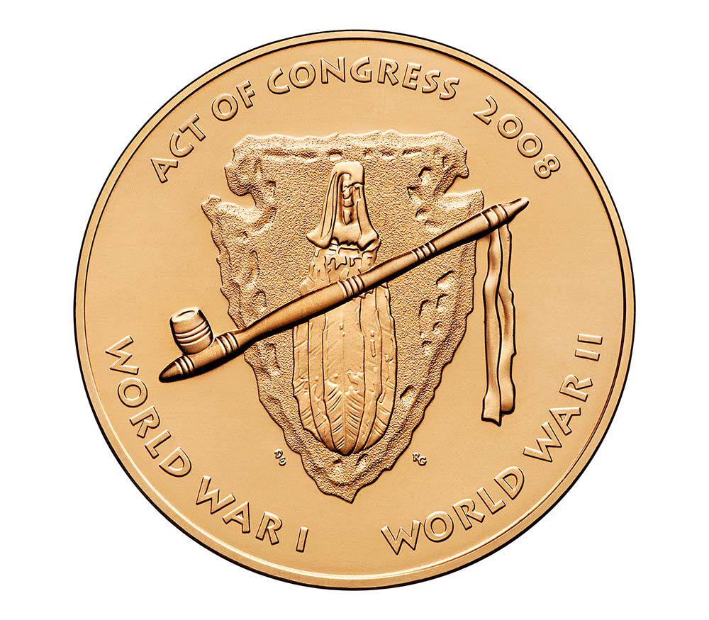 Osage Nation Tribe Code Talkers Bronze Medal | US Mint