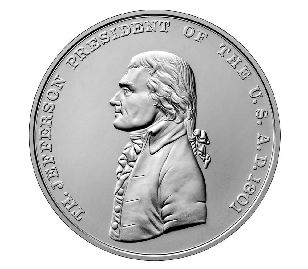 Thomas Jefferson Presidential Silver Medal | US Mint