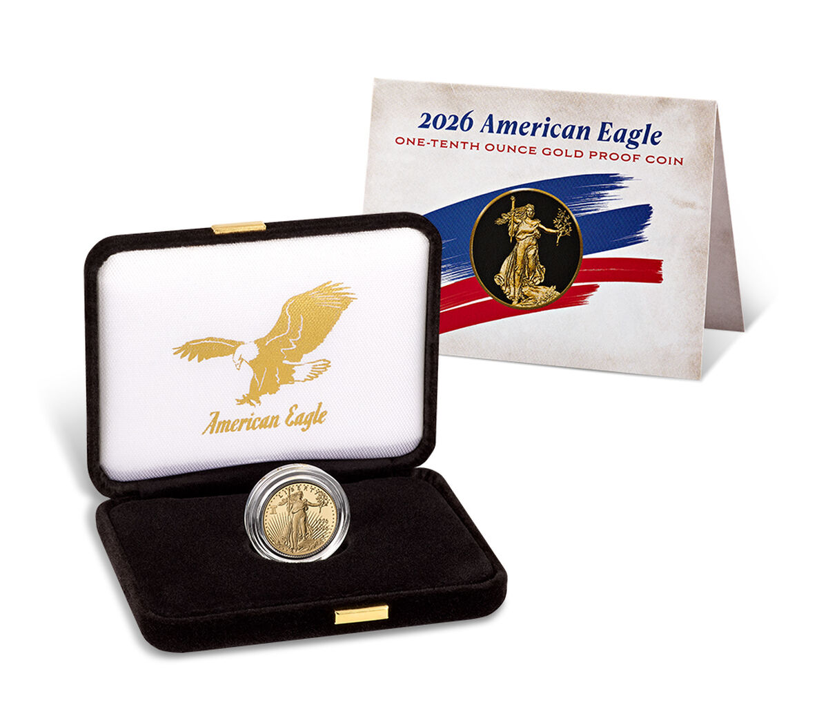 American Eagle 2026 One-Tenth Ounce Gold Proof Coin, , hi-res image number 7.0