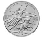 Comic Art 2.5 Ounce Silver Medal &ndash; Supergirl&trade;, , hi-res