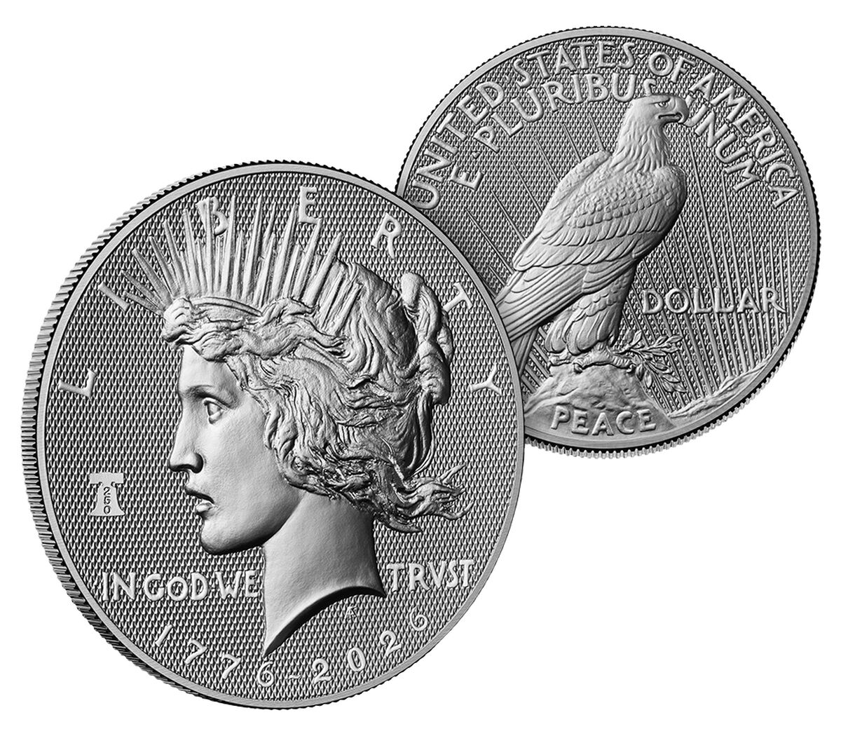 Morgan and Peace Dollar Diamond Field Two-Coin Set Subscription, , hi-res image number 4.0