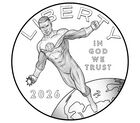 Comic Art 24-Karat Gold Proof Coin &ndash; Green Lantern&trade;, , hi-res