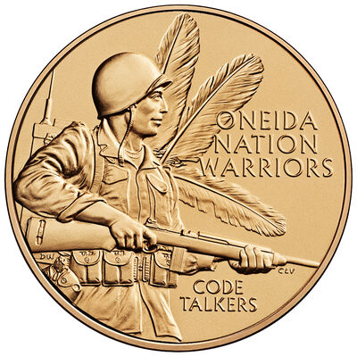 Oneida Nation Code Talkers Bronze Medal