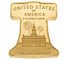 Freedom Ringing &ndash; Liberty Bell One Ounce Gold Coin, , hi-res