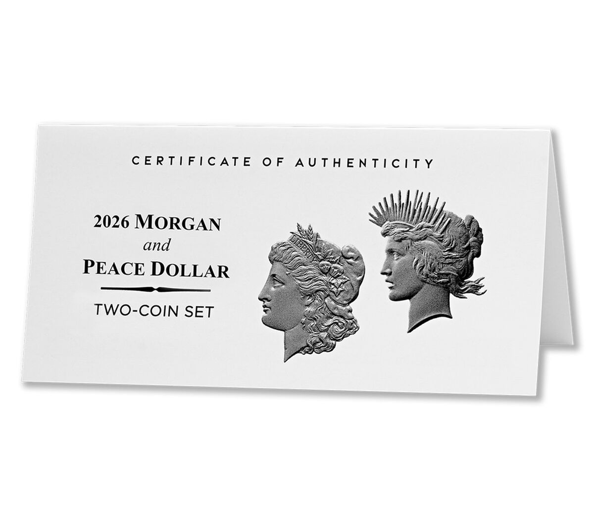 Morgan and Peace Dollar Two-Coin Set Subscription, , hi-res image number 1.0