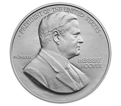 Herbert Hoover Presidential Silver Medal