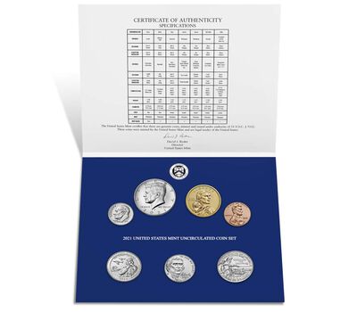 Uncirculated Coin Set 2021