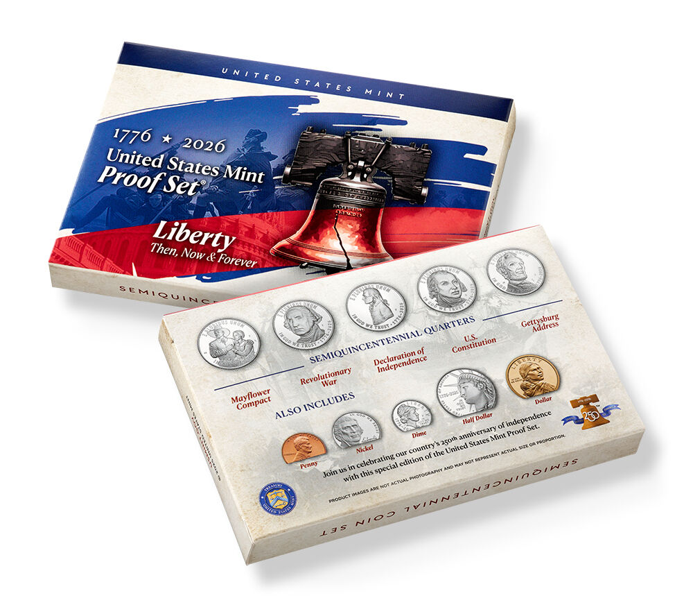 Mintページ Semiquincentennial Proof Set 2026 | U.S. Mint