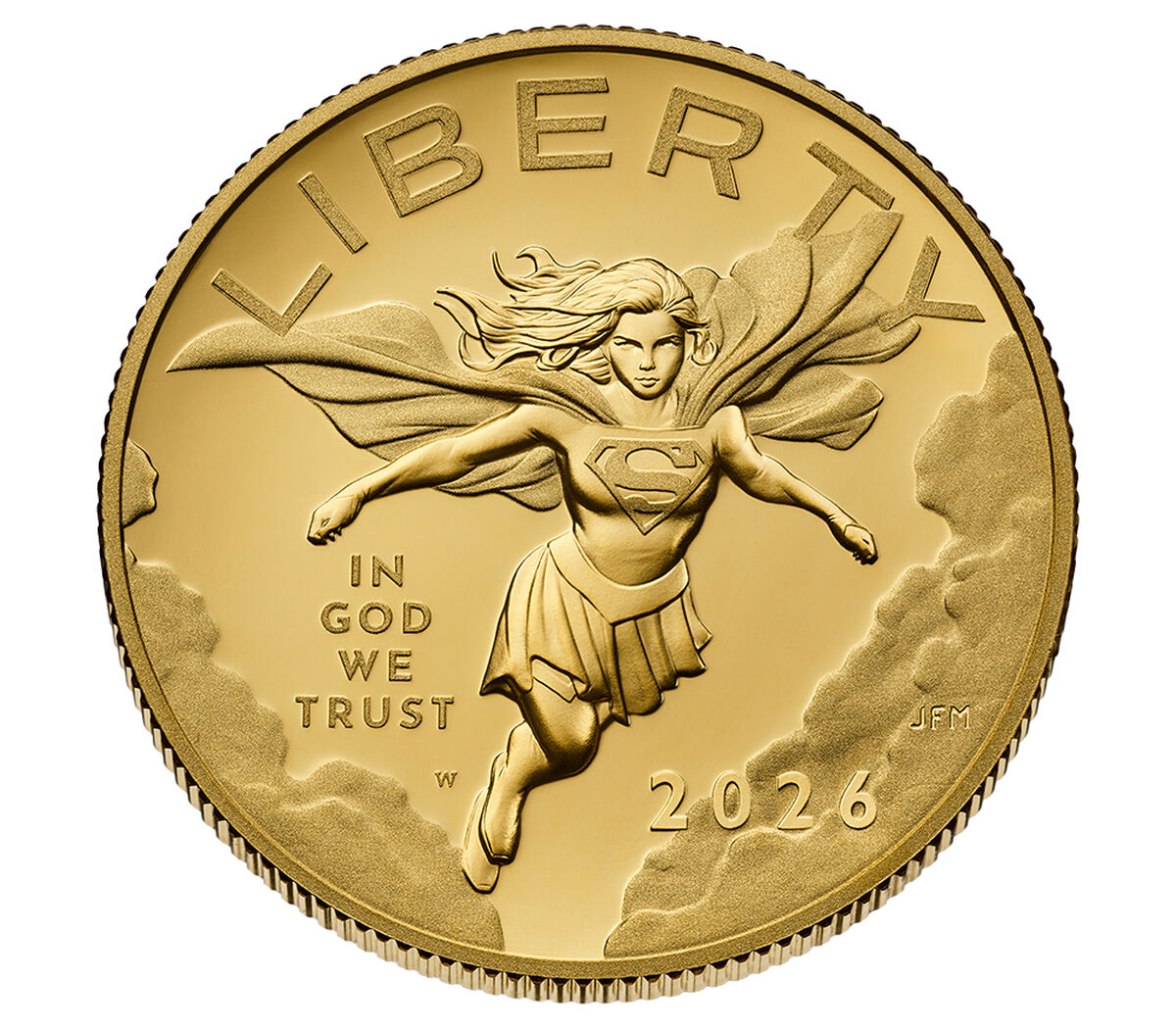 Comic Art 24-Karat Gold Proof Coin &ndash; Supergirl&trade;, , hi-res image number 2.0