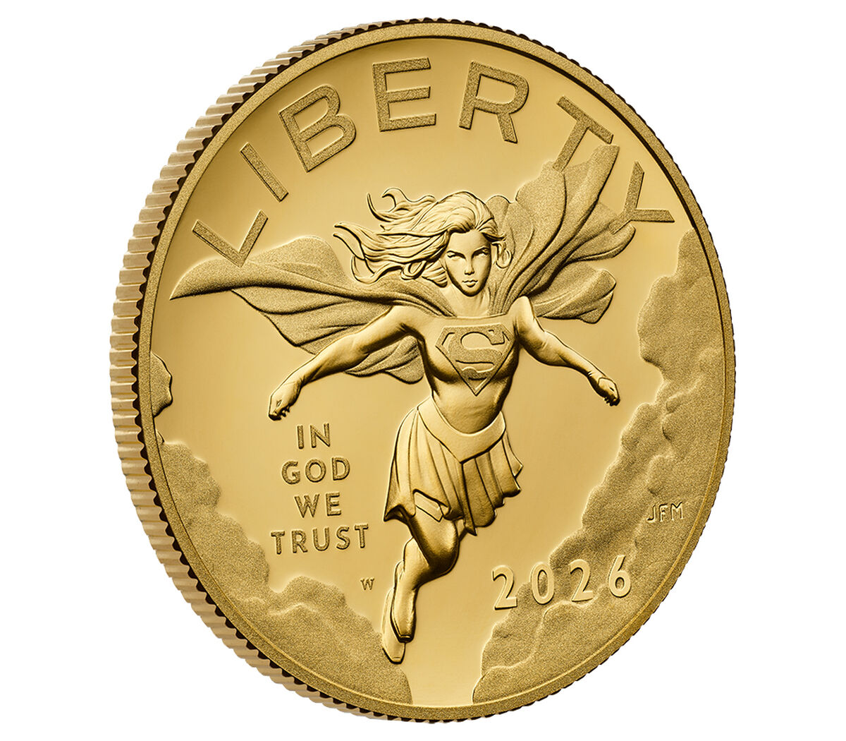 Comic Art 24-Karat Gold Proof Coin &ndash; Supergirl&trade;, , hi-res image number 4.0
